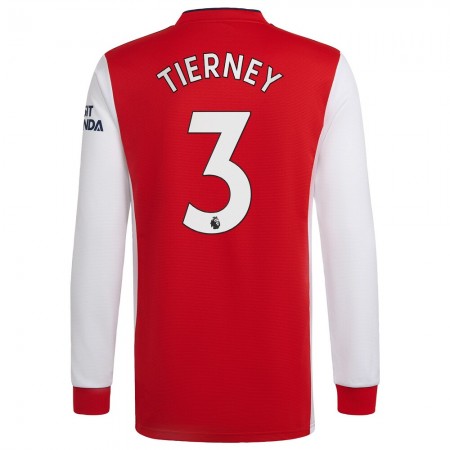 Arsenal Kieran Tierney 3 Thuis Shirt 2021-22 L/S